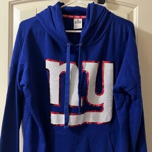 NY GIANT VICTORIA SECRET SQUINS HOODIE
